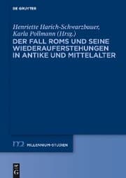 Cover von Der Fall Roms und seine Wiederauferstehungen in Antike und Mittelalter