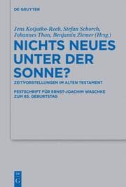 Cover von Nichts Neues unter der Sonne?