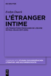Cover von L'étranger intime