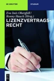 Cover von Lizenzvertragsrecht