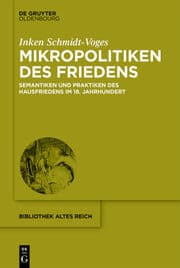 Cover von Mikropolitiken des Friedens