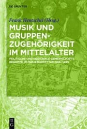 Cover von ¿Nationes'-Begriffe im mittelalterlichen Musikschrifttum