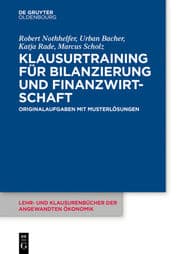 Cover von Klausurtraining für Bilanzierung und Finanzwirtschaft