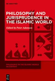 Cover von Philosophy and Jurisprudence in the Islamic World