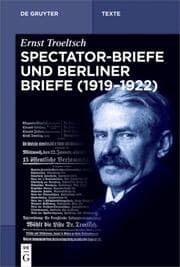 Cover von Spectator-Briefe und Berliner Briefe (1919-1922)