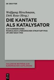 Cover von Die Kantate als Katalysator