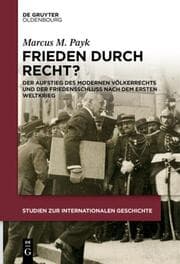 Cover von Frieden durch Recht?