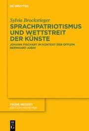 Cover von Sprachpatriotismus und Wettstreit der Künste