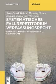 Cover von Systematisches Fallrepetitorium Verfassungsrecht 2