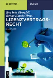 Cover von Lizenzvertragsrecht