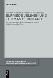 Cover von Elfriede Jelinek und Thomas Bernhard