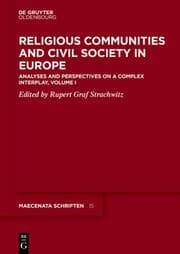 Cover von Religious Communities and Civil Society in Europe
