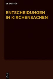 Cover von Entscheidungen in Kirchensachen 66