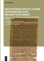 Cover von Kommentar: Lukas-Sondergut, Matthäus-Sondergut, Prozess Jesu