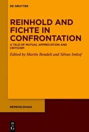 Cover von Reinhold and Fichte in Confrontation