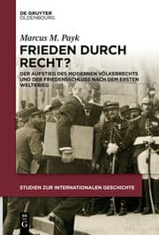 Cover von Frieden durch Recht?