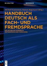 Cover von Handbuch Deutsch als Fach- und Fremdsprache