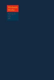 Cover von Christoph Martin Wieland: Werke - Text