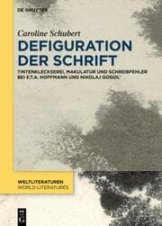 Cover von Defiguration der Schrift
