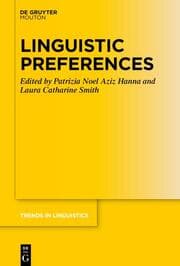 Cover von Linguistic Preferences