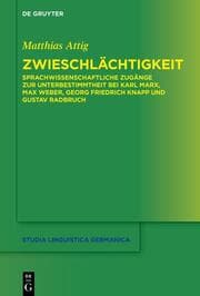 Cover von Zwieschlächtigkeit