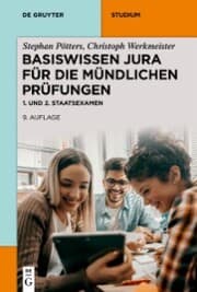 Cover von Basiswissen Jura für die mündlichen Prüfungen