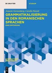 Cover von Grammatikalisierung in den romanischen Sprachen