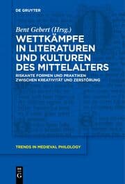 Cover von Wettkämpfe in Literaturen und Kulturen des Mittelalters