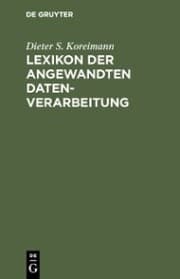 Cover von Lexikon der angewandten Datenverarbeitung