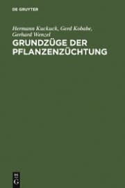 Cover von Grundzüge der Pflanzenzüchtung