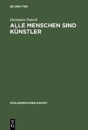 Cover von Alle Menschen sind Künstler