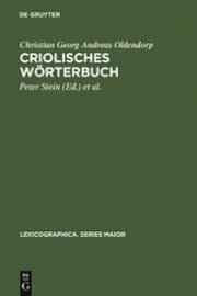 Cover von Criolisches Wörterbuch