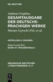Cover von Trauerspiele I