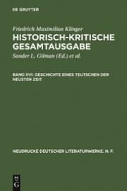 Cover von Geschichte eines Teutschen der neusten Zeit