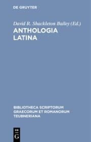 Cover von Anthologia Latina