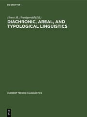 Cover von Diachronic, areal, and typological Linguistics