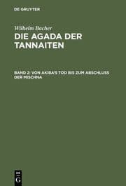 Cover von Von Akiba's Tod bis zum Abschluß der Mischna