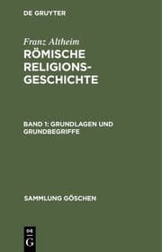 Cover von Römische Religionsgeschichte