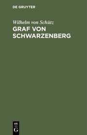 Cover von Graf von Schwarzenberg