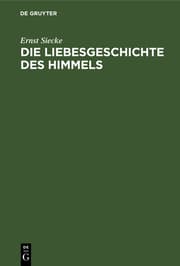 Cover von Die Liebesgeschichte des Himmels