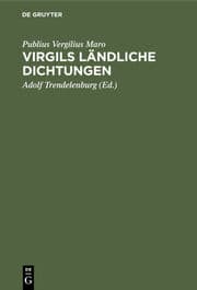 Cover von Virgils ländliche Dichtungen