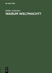 Cover von Warum Weltmacht?