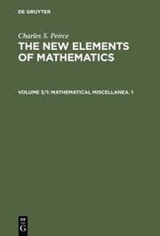 Cover von Mathematical Miscellanea, 1