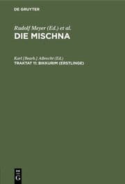 Cover von Bikkurim (Erstlinge)
