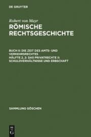 Cover von Das Privatrecht II: Schuldverhältnisse und Erbschaft