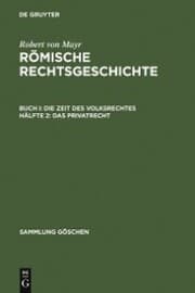 Cover von Das Privatrecht