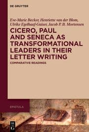 Cover von Cicero, Paul and Seneca as Transformational Leaders in their Letter Writing