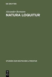 Cover von Natura loquitur