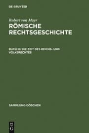 Cover von Die Zeit des Reichs- und Volksrechtes
