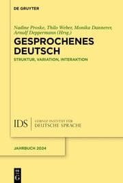 Cover von Gesprochenes Deutsch
